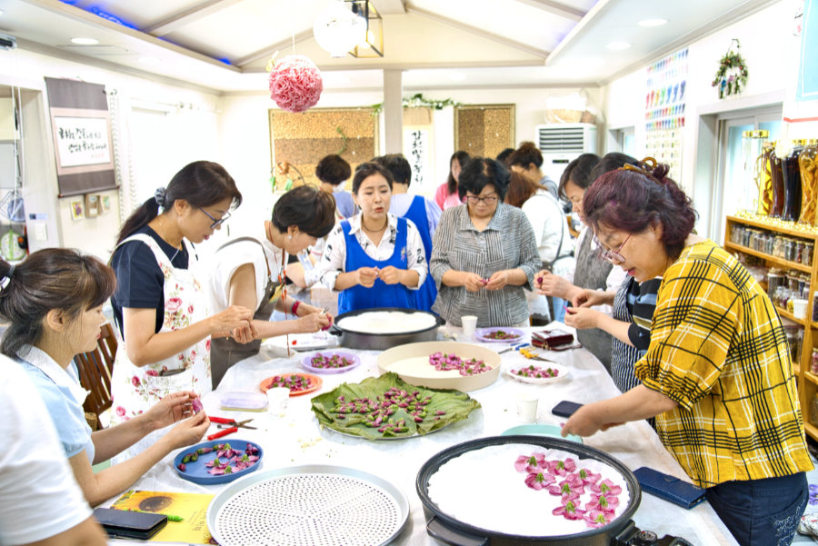 감천마을꽃차문화원사진